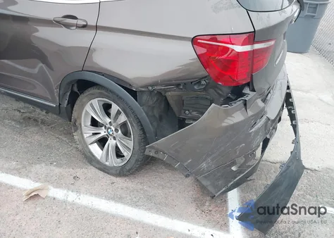 2013 BMW X3 xDrive35I z USA, uszkodzony, nr VIN 5UXWX7C56DL976325